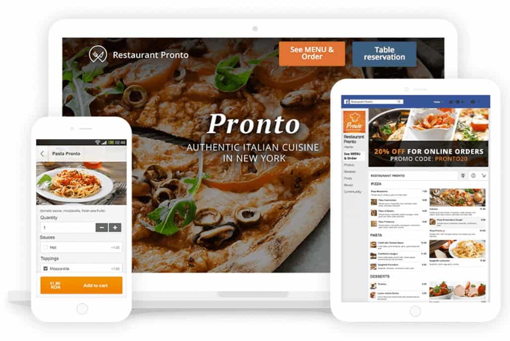 Where to Post Restaurant Menus Online